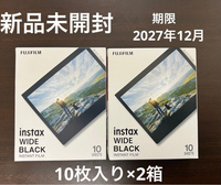 Fujifilm Instant Film Instax Wide Black 10 2