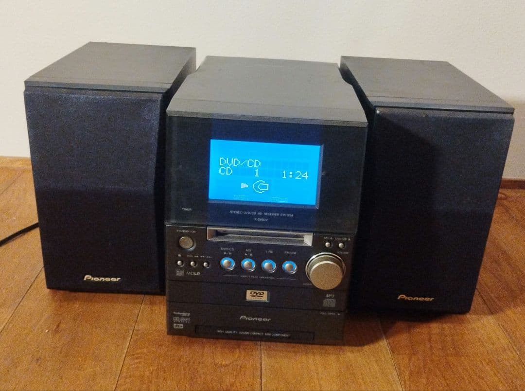Pioneer Digital Audio Player Dvd/Cd Md Xv-Sv5Dv-K