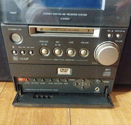 Pioneer Digital Audio Player Dvd/Cd Md Xv-Sv5Dv-K