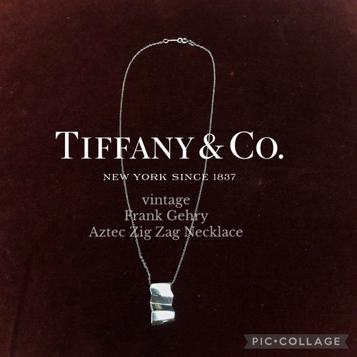 Tiffany Necklaces Co. Gehry Zig Zag Necklace