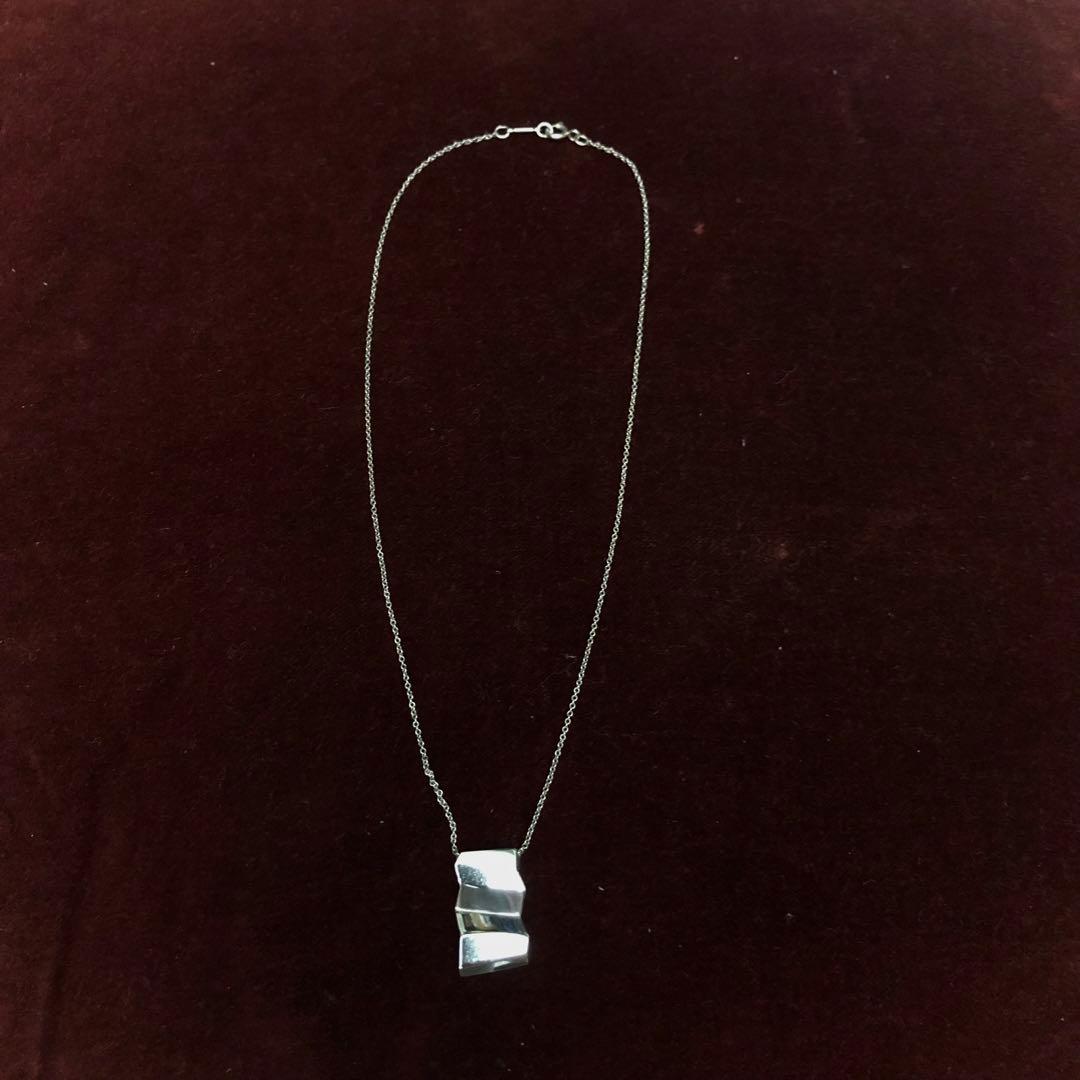 Tiffany Necklaces Co. Gehry Zig Zag Necklace