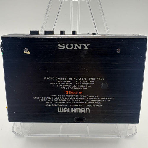 Sony Cassette Players Wm-F501 Walkman