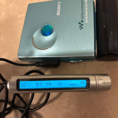 Sony Portable Md Player Mz-E707