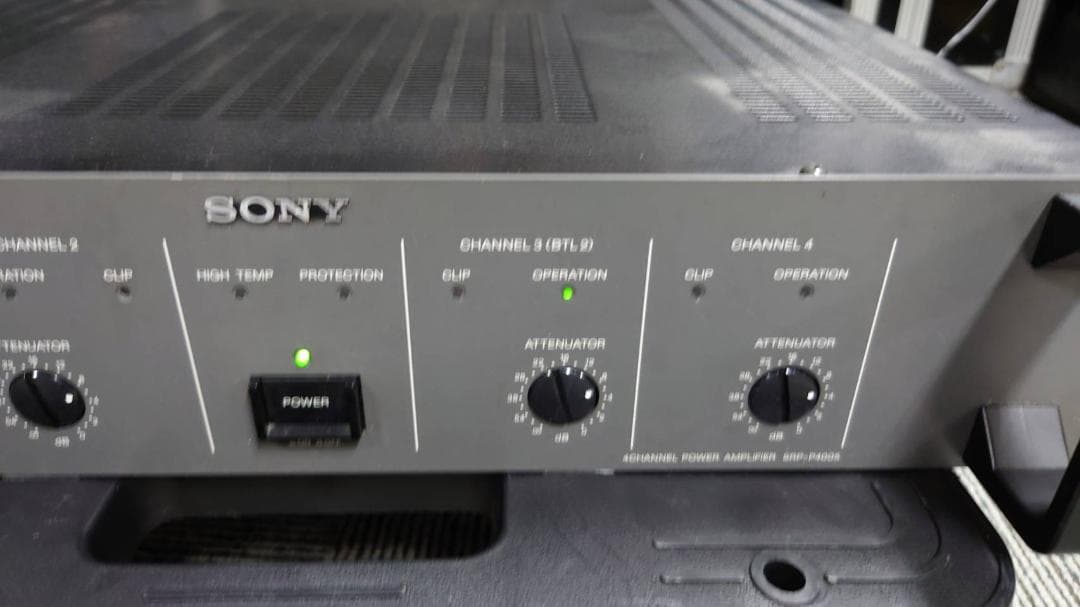 Sony Power Amplifiers Srp-P400 4Ch