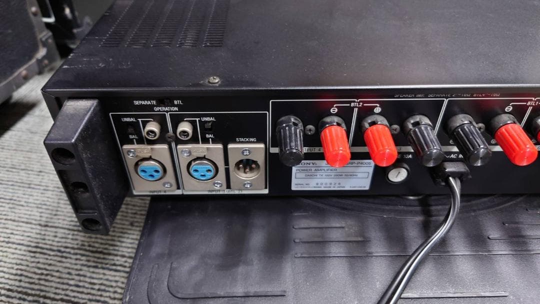 Sony Power Amplifiers Srp-P400 4Ch