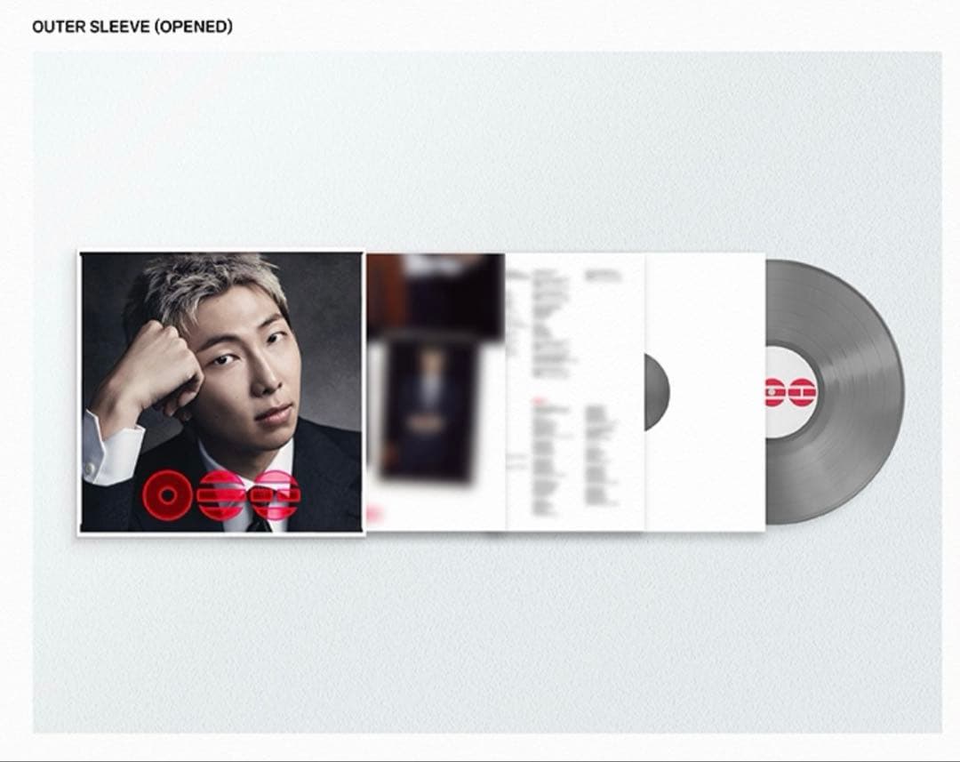 K-Pop Asian Music Bts Arirang Rm Silver Vinyl Ver.