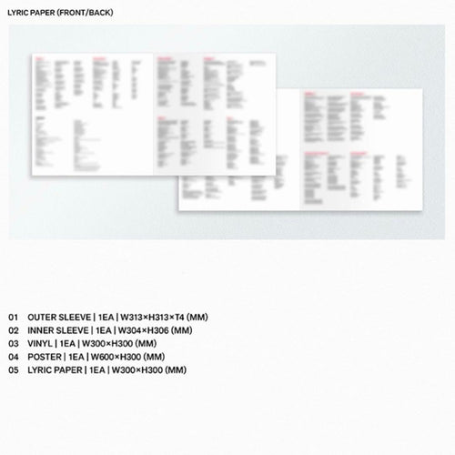 K-Pop Asian Music Bts Arirang Rm Silver Vinyl Ver.