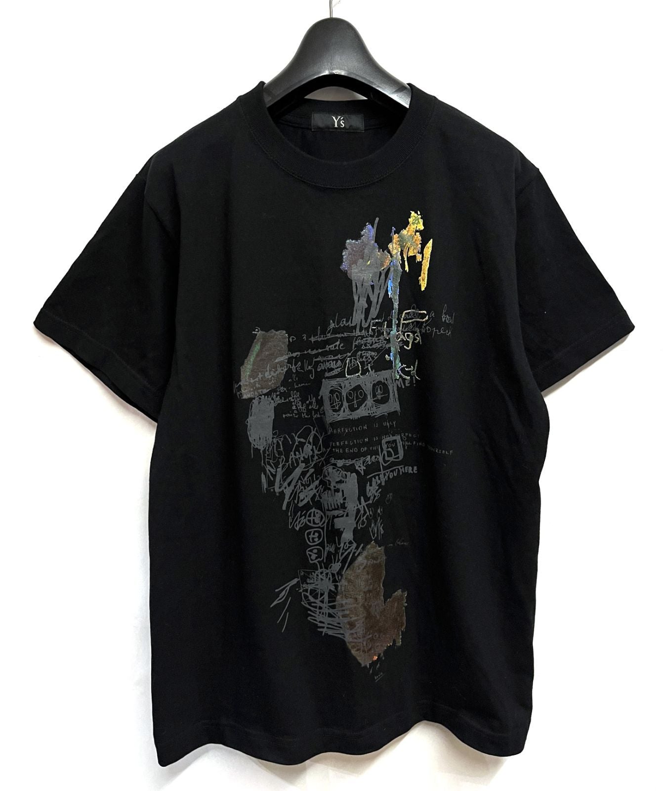 Y'S Short Sleeve (T -Shirt) Yohji Yamamoto Yq-T24-678 Black