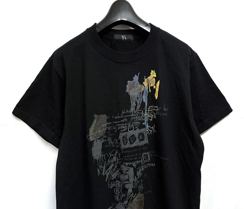 Y'S Short Sleeve (T -Shirt) Yohji Yamamoto Yq-T24-678 Black