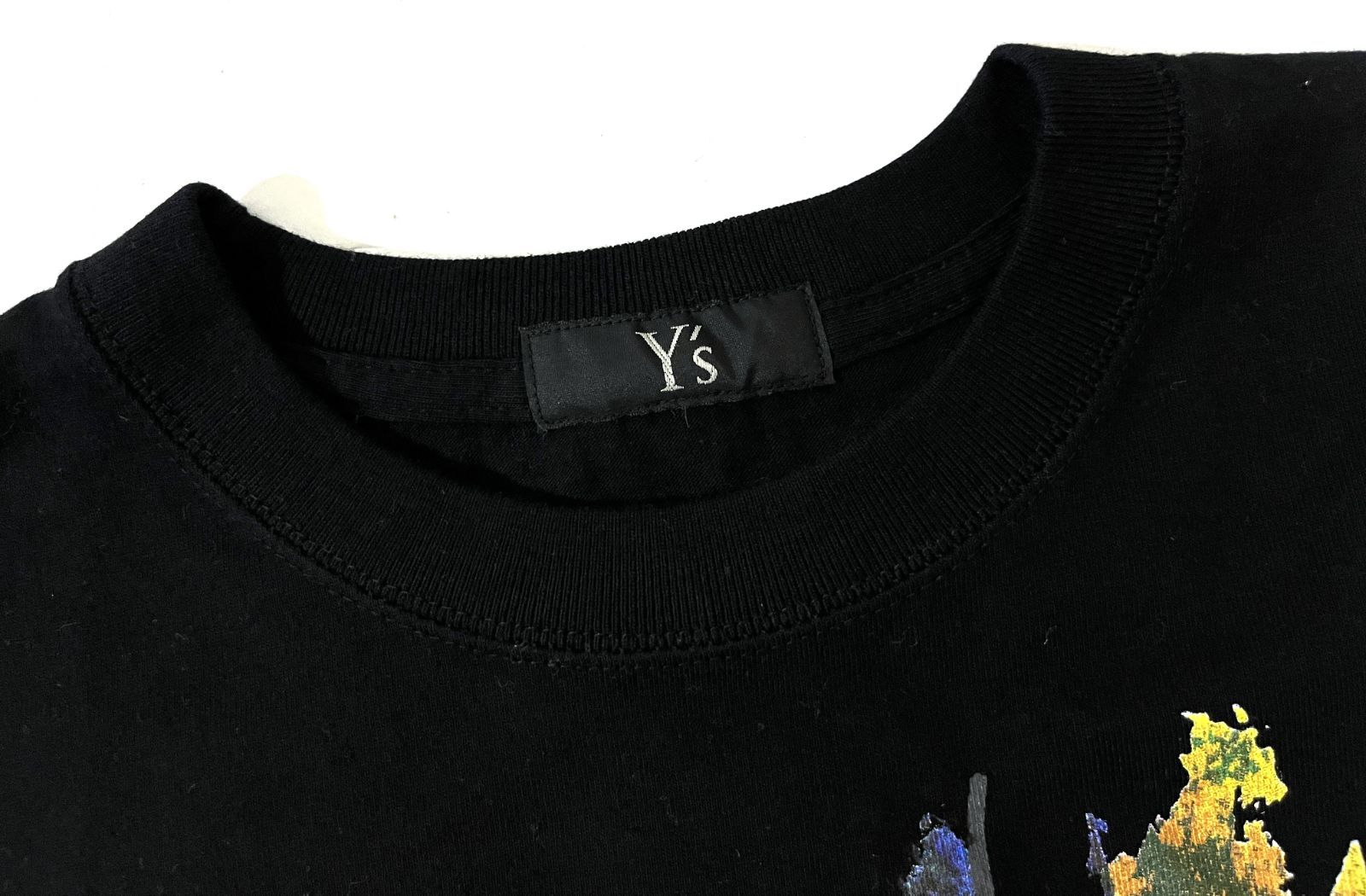 Y'S Short Sleeve (T -Shirt) Yohji Yamamoto Yq-T24-678 Black