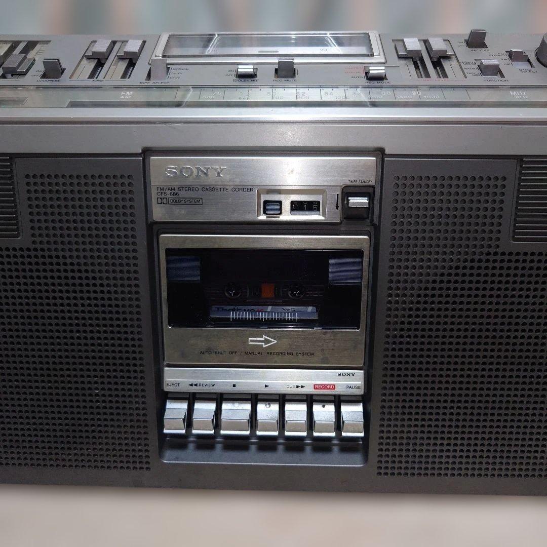 Radios Radio Cassette Players Sony Cfs-686