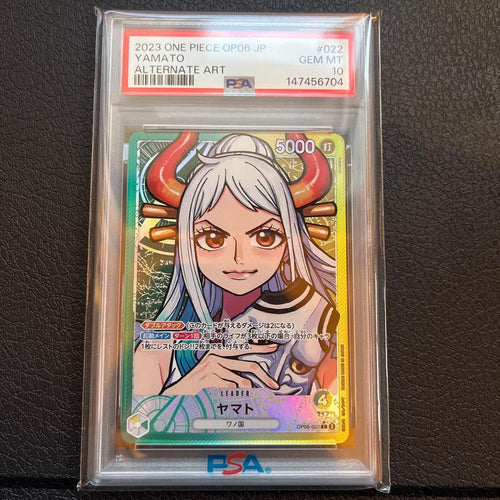 One Piece Card Game Psa10 L Op06-022