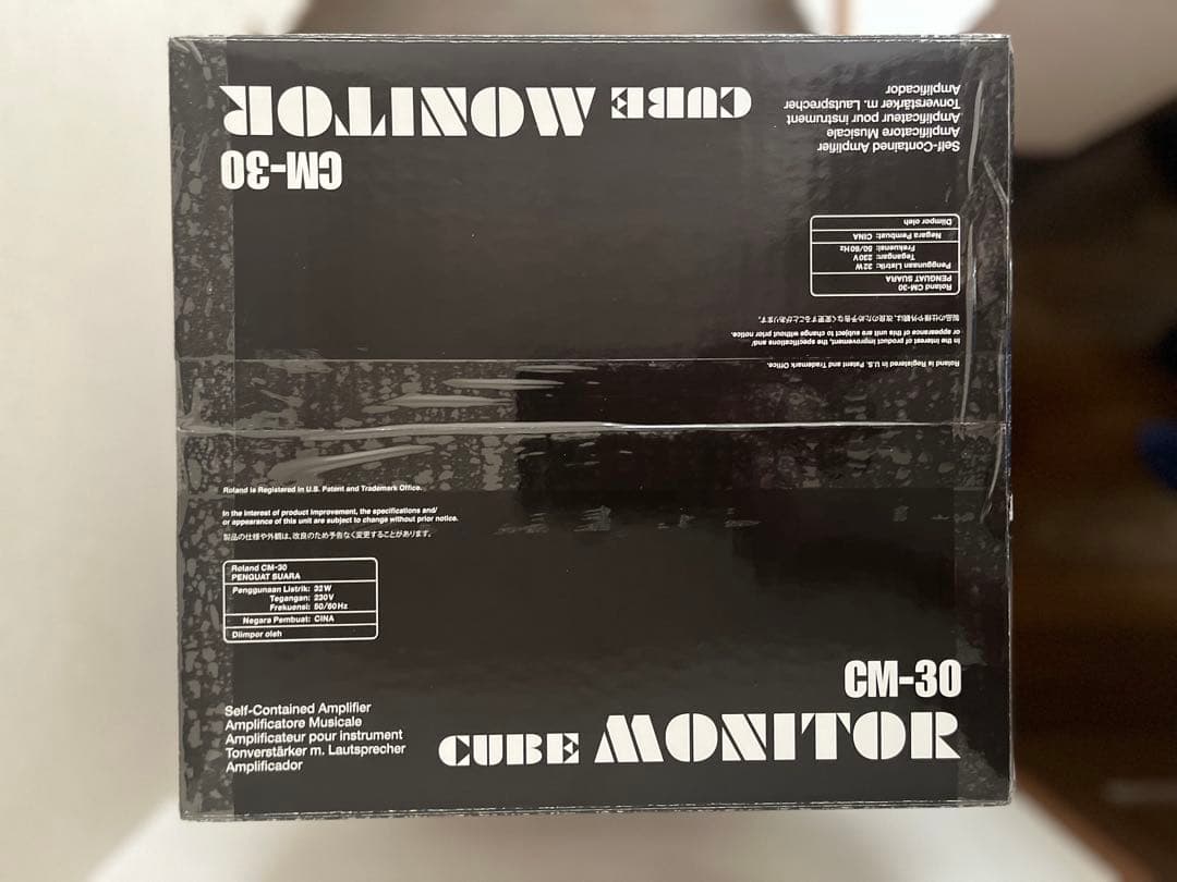 Roland Powered Mixer Cm-30 Cube Monitor