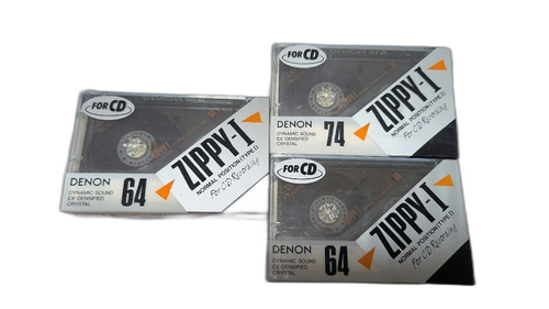 Denon Cassette Tape Zippy-1 64 2 74