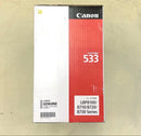 Canon Toner Cartridges Cartridge 533