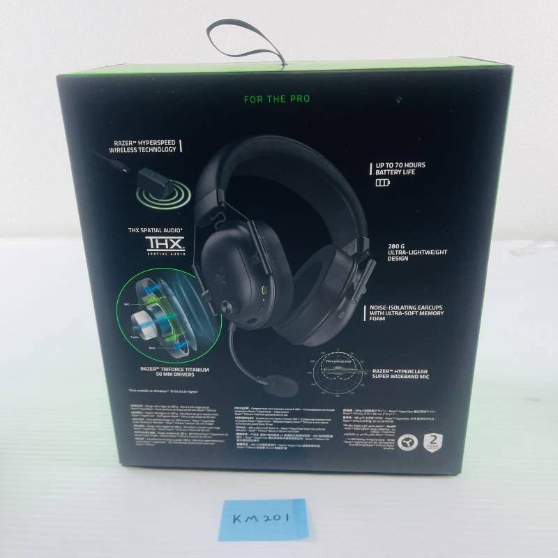 Headset Km201 Razer Blackshark V2 Hyperspeed Wireless Usb