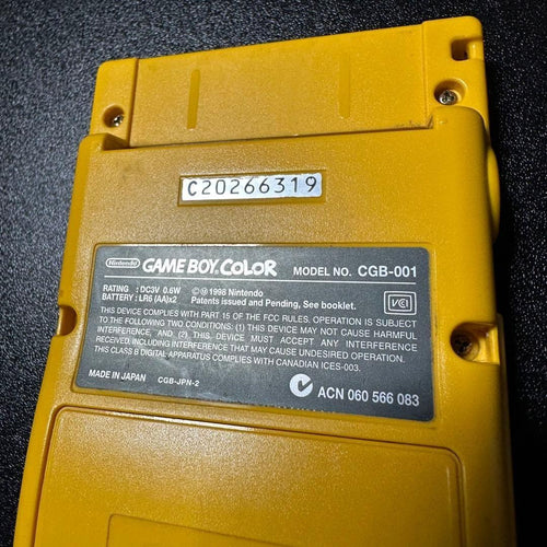 Gameboy Consoles (Game Boy Color) Nintendo 6432