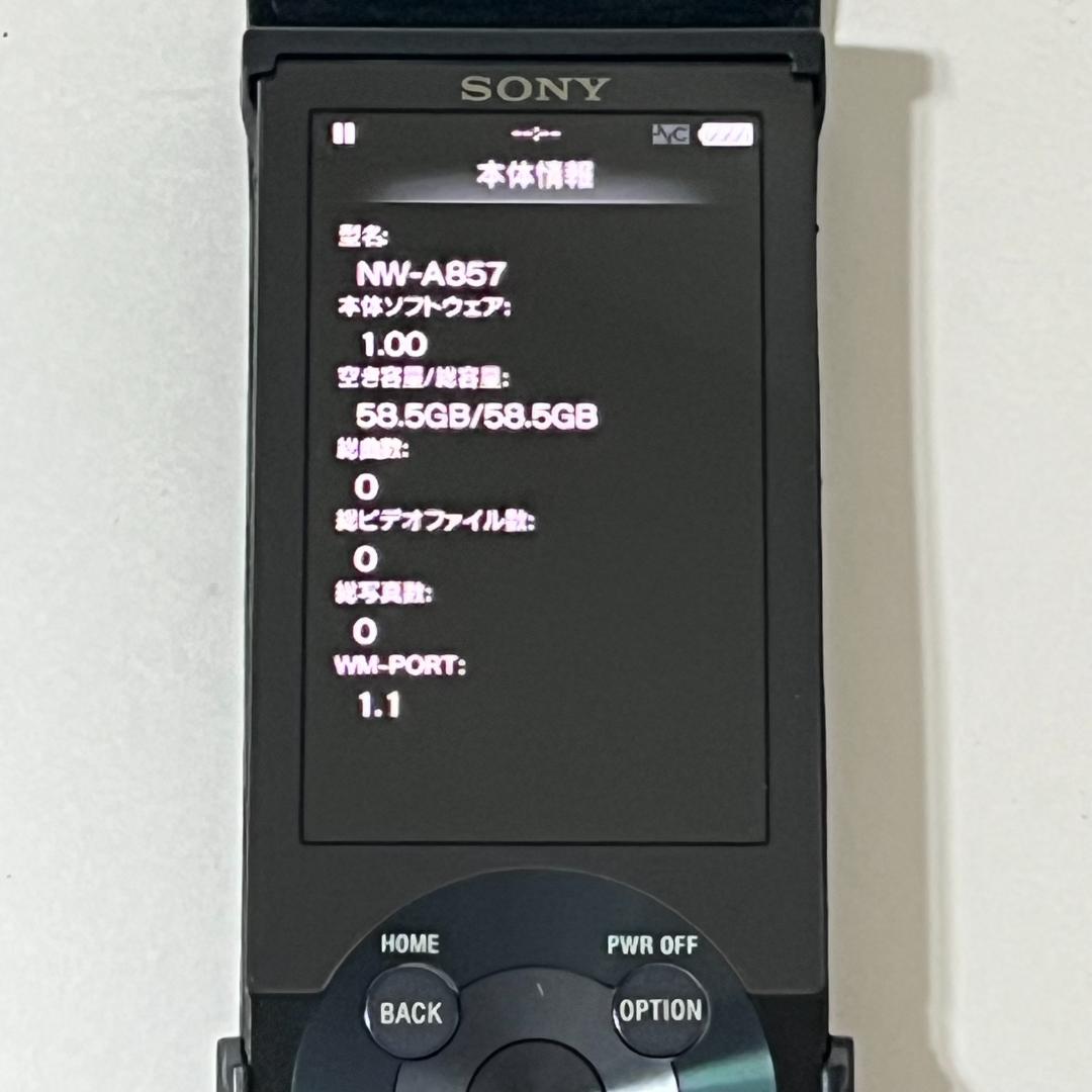 Sony Digital Audio Players Nw-A857 64Gb A