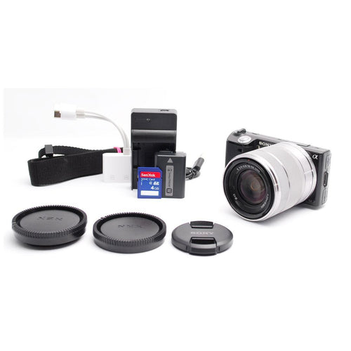 Sony Mirrorless Interchangeable Lens Cameras Nex-5 Oss 18-55Mm