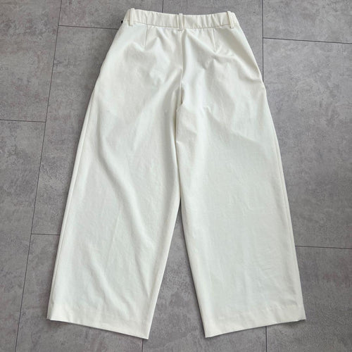 Haat Issey Miyake Wide-Leg Pants Loose-Fitting M