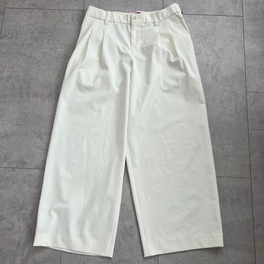 Haat Issey Miyake Wide-Leg Pants Loose-Fitting M