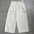 Haat Issey Miyake Wide-Leg Pants Loose-Fitting M