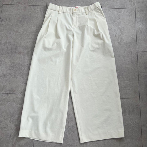Haat Issey Miyake Wide-Leg Pants Loose-Fitting M