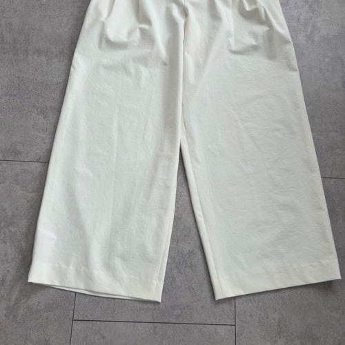 Haat Issey Miyake Wide-Leg Pants Loose-Fitting M