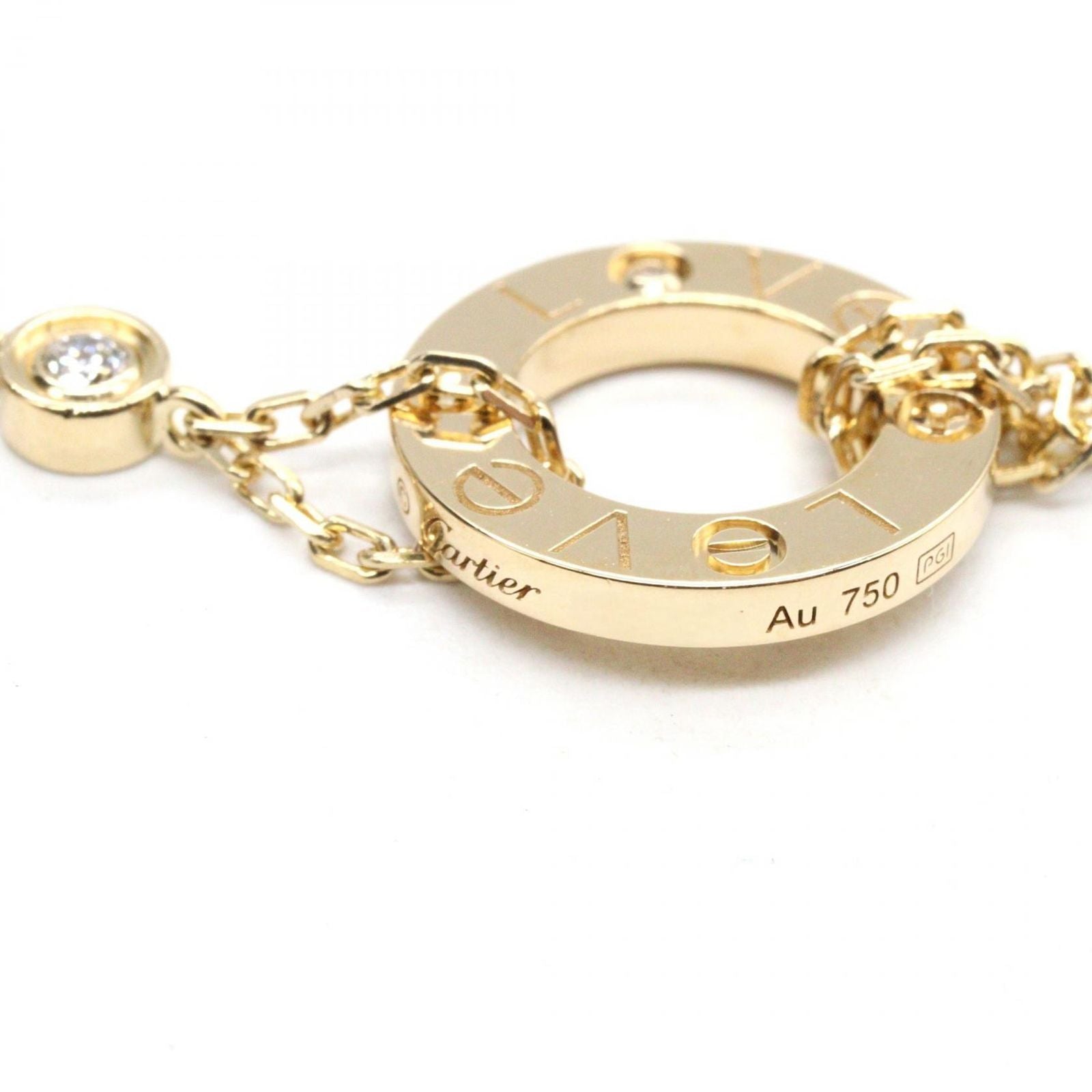Cartier Necklace 2Pd Crb7219500 38/41 K18