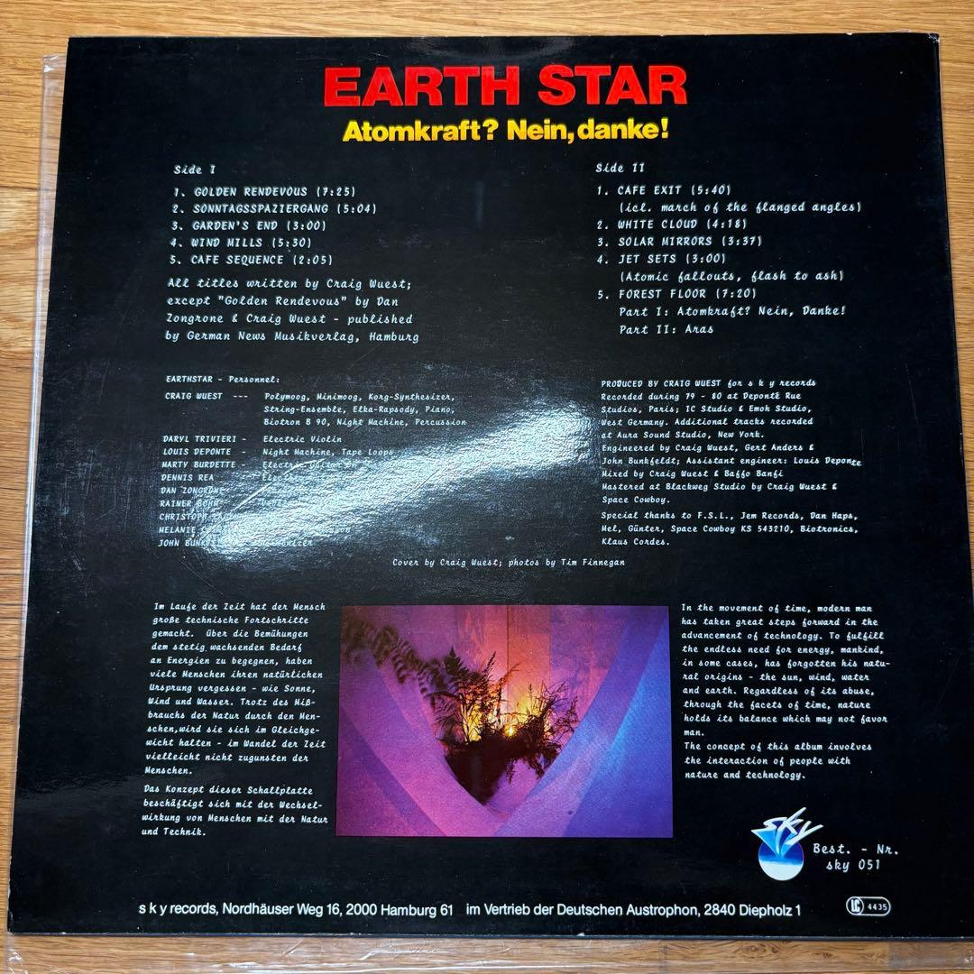 Overseas Music Earthstar Atomkraft? Nein, Lp