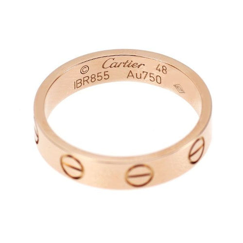 Cartier Ring K18Pg 48