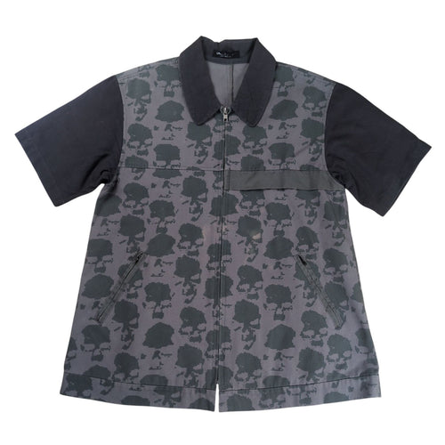 Undercover Jumper Blouson "Under Cover" 1996Ss Skull Pattern Zip Up Shirt Jacket