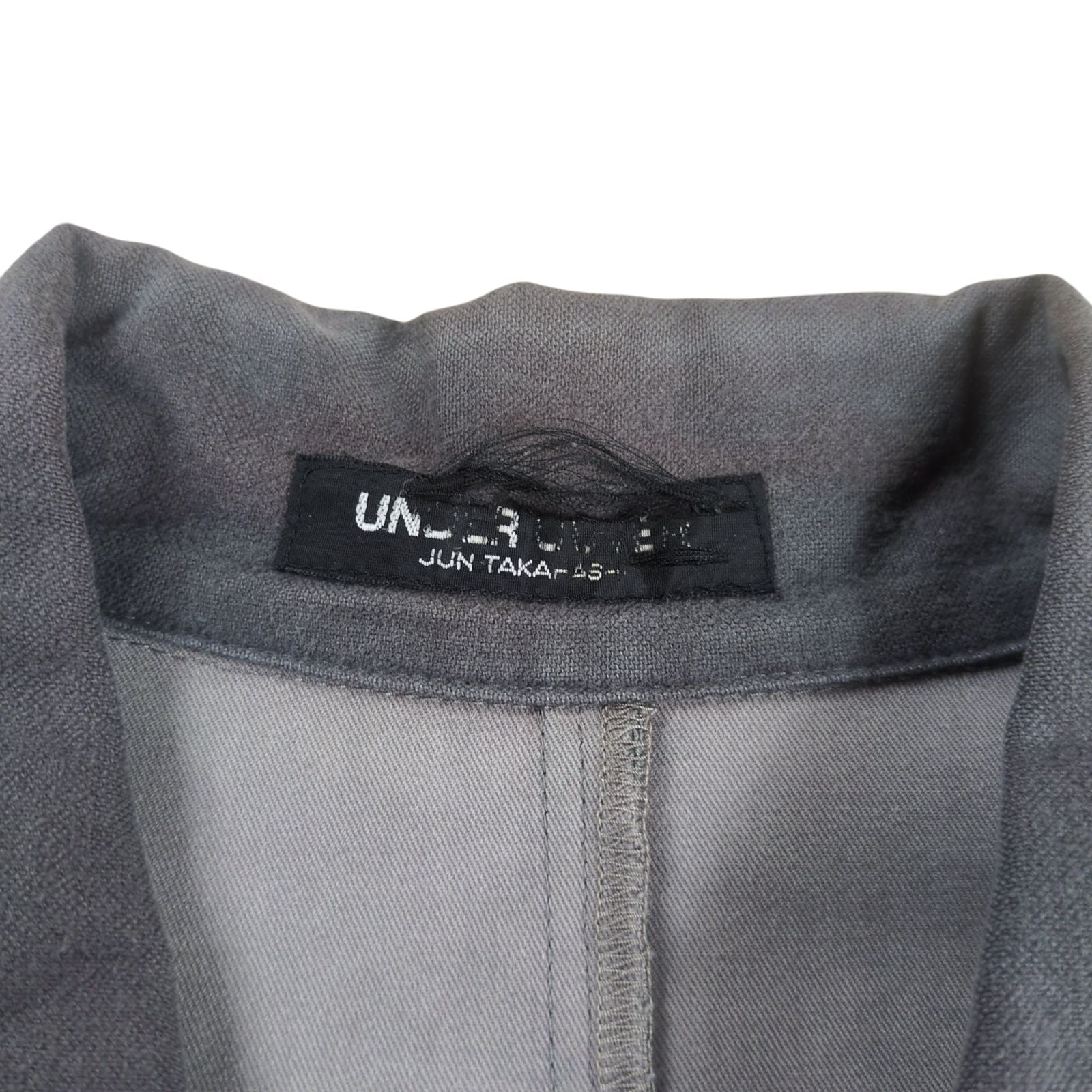 Undercover Jumper Blouson "Under Cover" 1996Ss Skull Pattern Zip Up Shirt Jacket