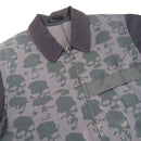 Undercover Jumper Blouson "Under Cover" 1996Ss Skull Pattern Zip Up Shirt Jacket