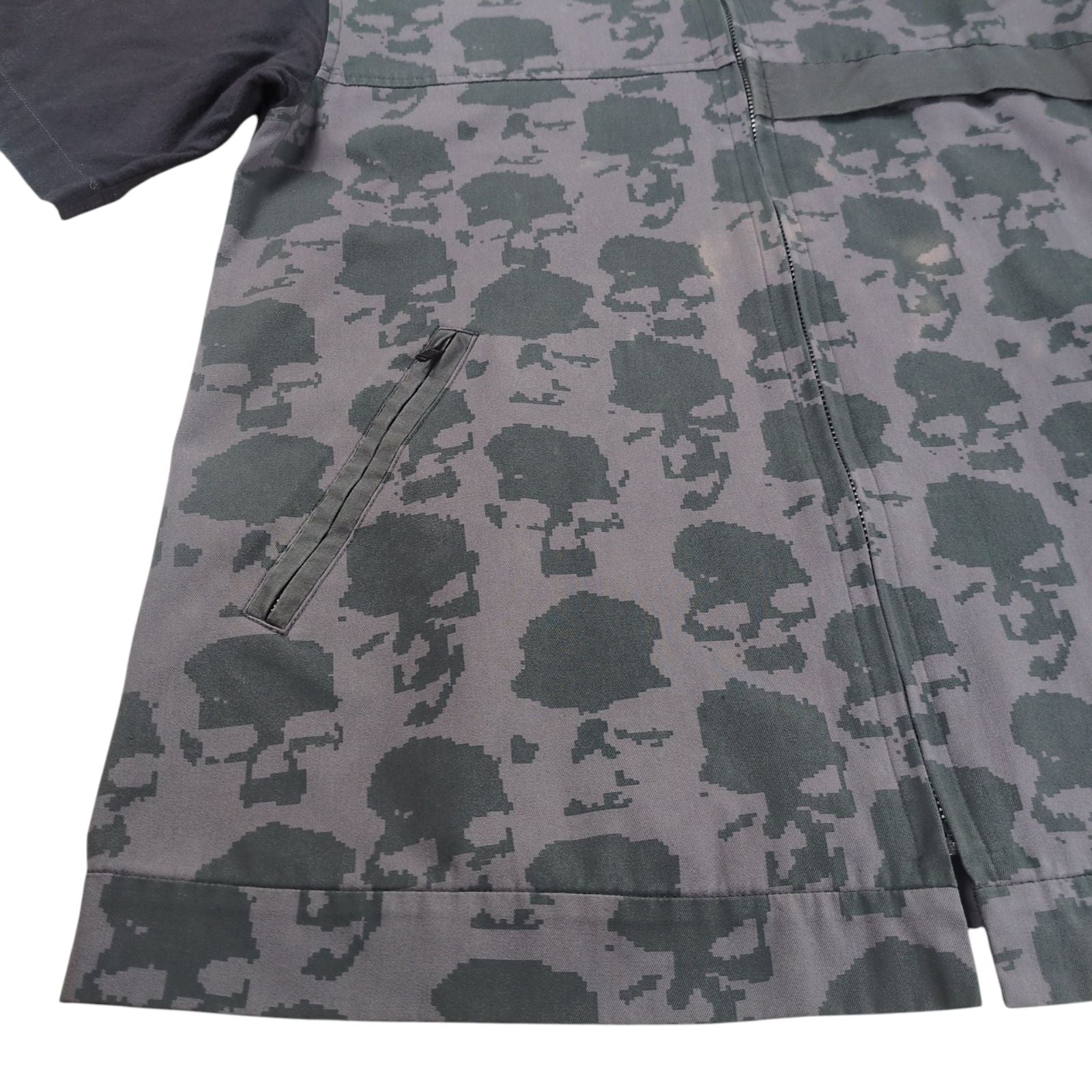 Undercover Jumper Blouson "Under Cover" 1996Ss Skull Pattern Zip Up Shirt Jacket