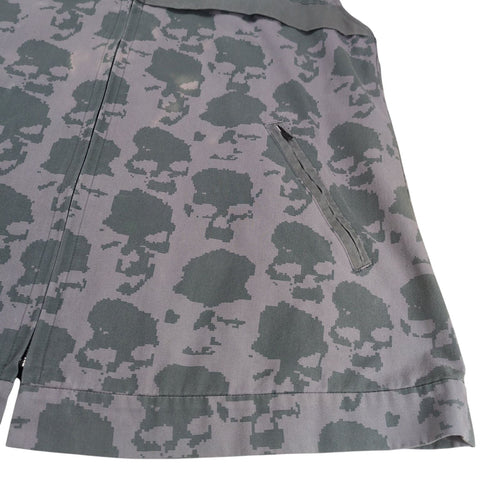 Undercover Jumper Blouson "Under Cover" 1996Ss Skull Pattern Zip Up Shirt Jacket