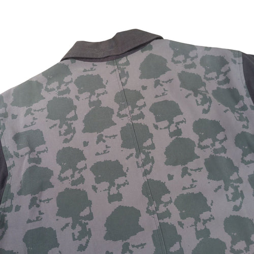 Undercover Jumper Blouson "Under Cover" 1996Ss Skull Pattern Zip Up Shirt Jacket