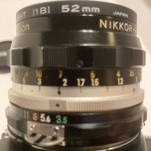 Appareils photo reflex Nikon (film) Fg Nikkor-H Auto F3.5