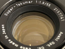 Pentax Range Finder Camera Spotmatic