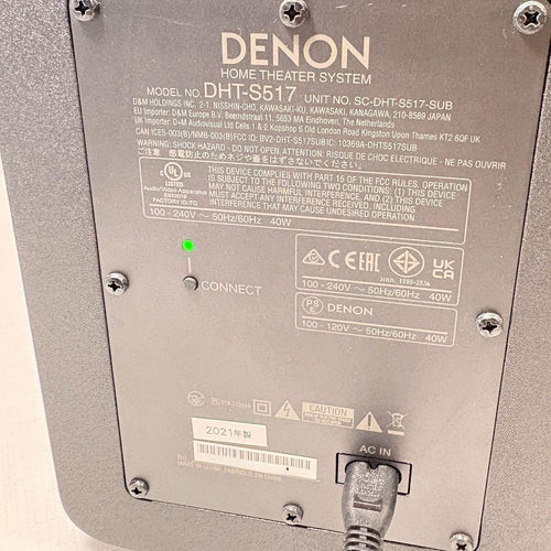 Denon Surround Speakers, Rear Soundbars Dht-S517K
