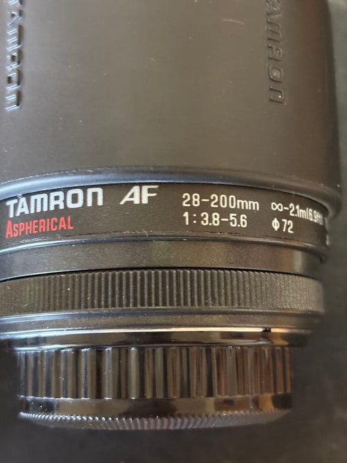 Tamron Zoom Lenses Af Aspherical 28-200