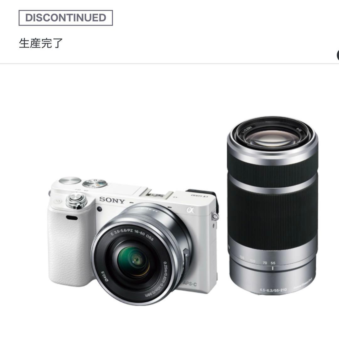 Sony Mirrorless Interchangeable Lens Cameras A6000