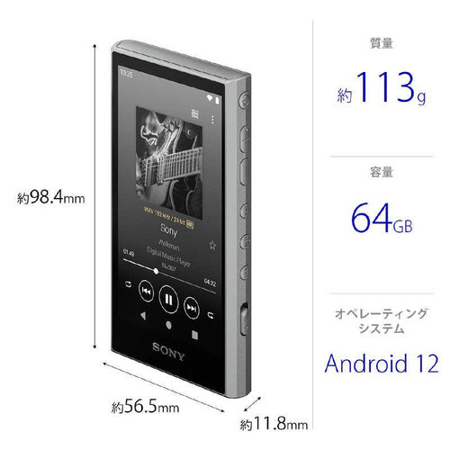 Sony Others Walkman A [64Gb/2023 Nw-A307 Hc