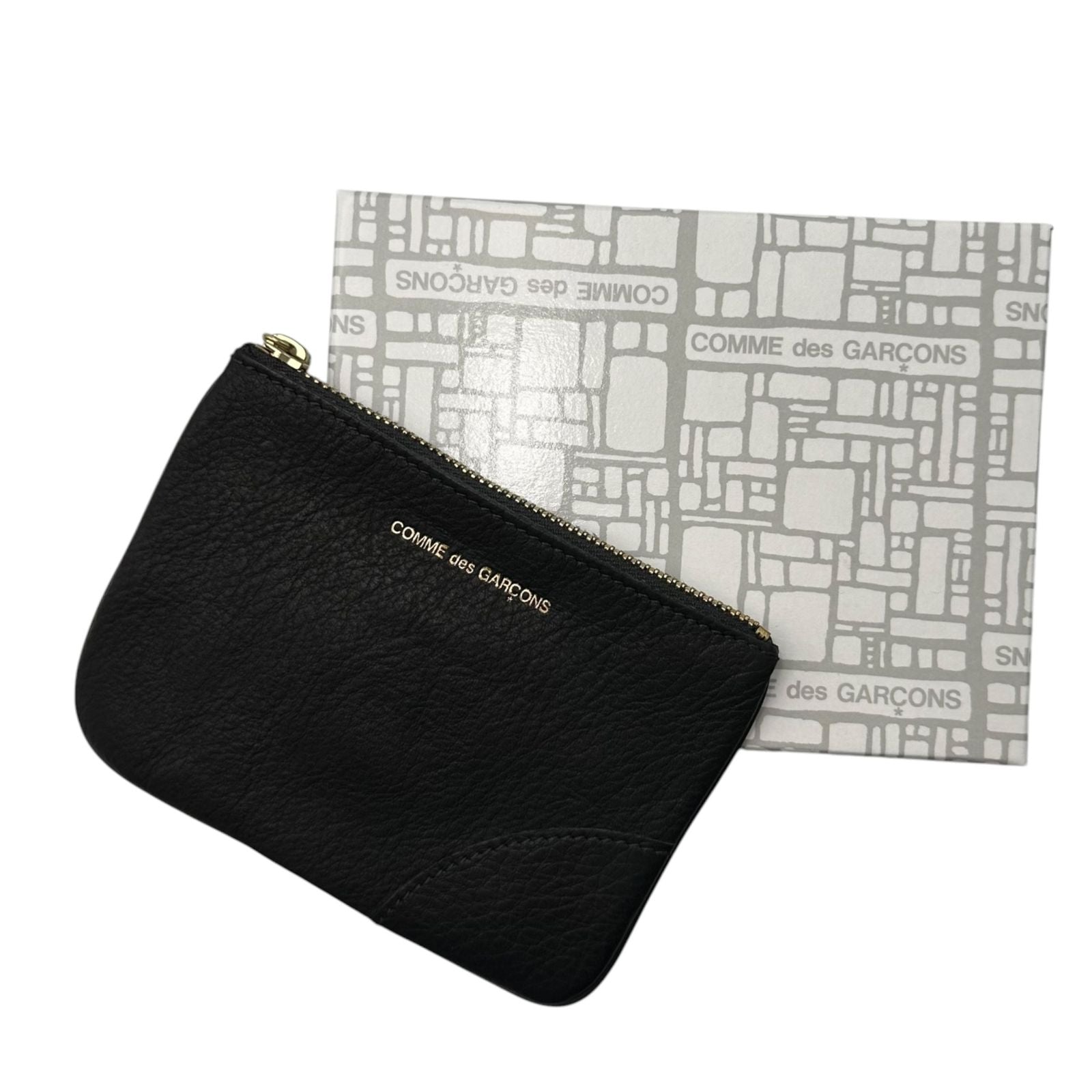 Comme Des Garcons Others Washed Wallet Zip Pouch Sa8100Ww Free