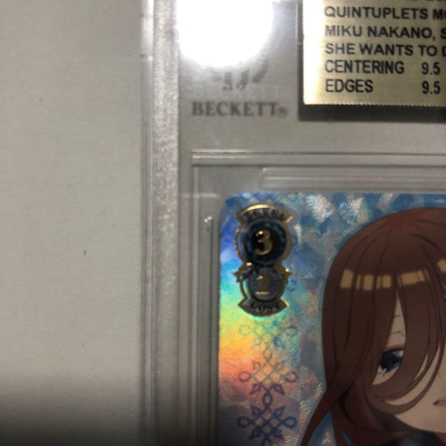 Weiss Schwarz Bgs9.5 Ssp
