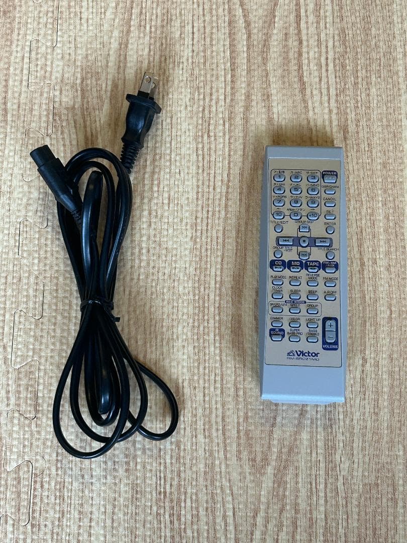 Victor Cd Md Cassette Deck Cd/Md Rc T1Md S 2004