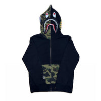 A Bathing Ape Hoodies Shark Full Zip Hoodie