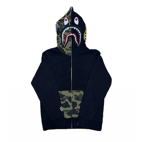 A Bathing Ape Hoodies Shark Full Zip Hoodie