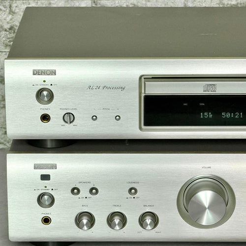 Denon Integrated Amplifiers Pma-390Se Dcd-755Se Cd