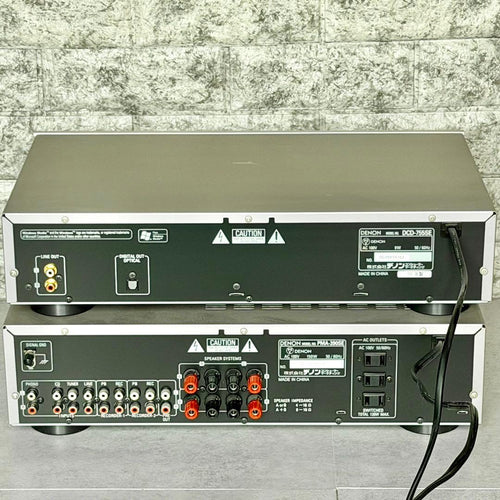 Denon Integrated Amplifiers Pma-390Se Dcd-755Se Cd